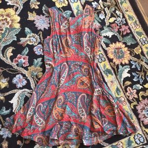 Free People Paisley Skater Dress